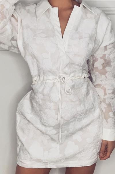 ADDISON White Flowy Backless Maxi Dress – Matea Designs