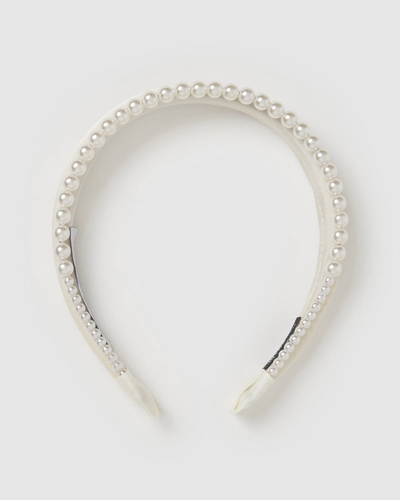 Izoa Alice Headband White