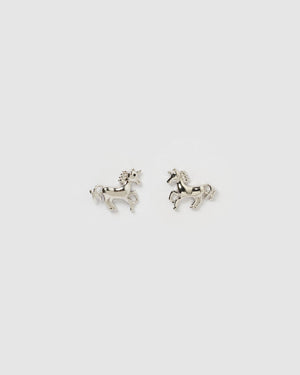 Izoa Kids Ana Stud Earrings Sterling Silver