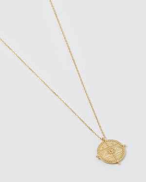 Izoa Ancient City Coin Necklace