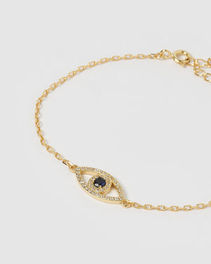 Izoa Arti Eye Bracelet Gold