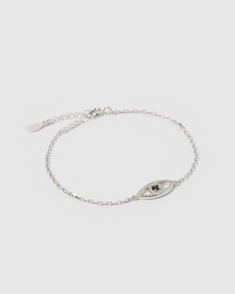 Izoa Arti Eye Bracelet silver