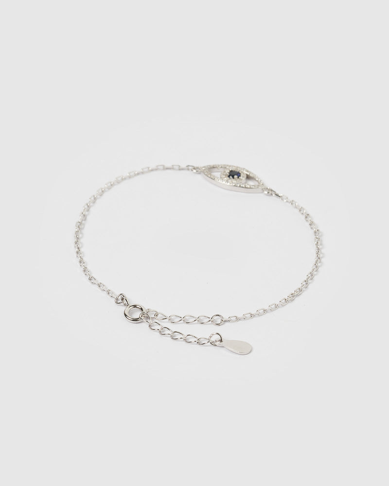 Izoa Arti Eye Bracelet silver