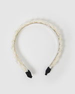 Izoa Bethany Headband White