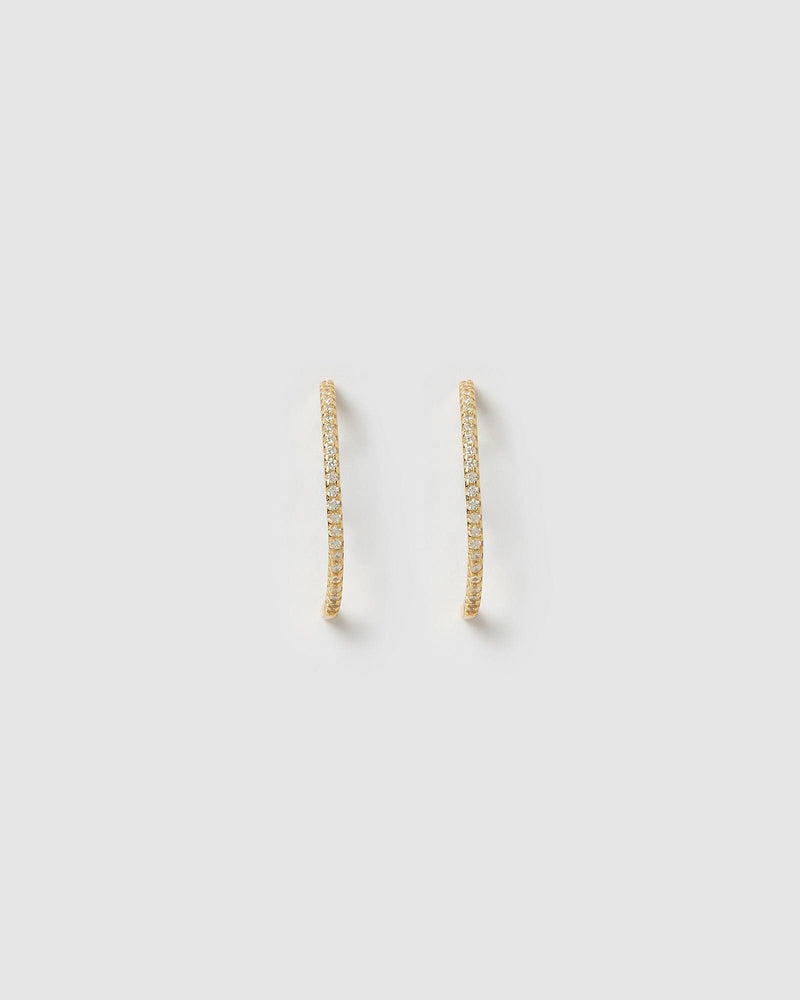 Izoa Earrings Izoa Billie Stud Earrings IZ-BILLIESTUD-GLD