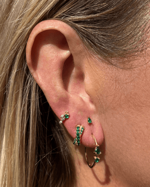 Izoa Bindi Stud Green