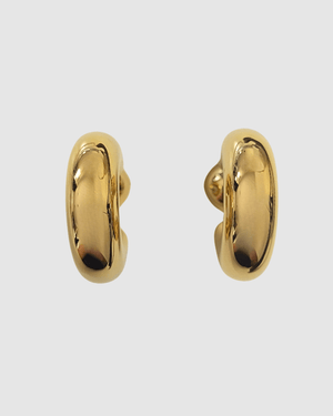 Izoa Cleo Hoop Earring Gold