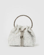 Izoa Crystal Bag White