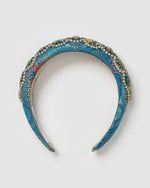 Izoa Darcy Headband Emerald