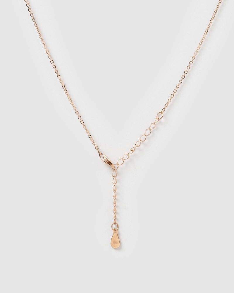 Izoa Kids Donut Necklace Rose Gold