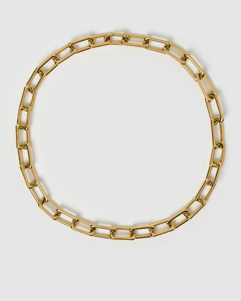 Izoa Helena Chain Necklace Gold