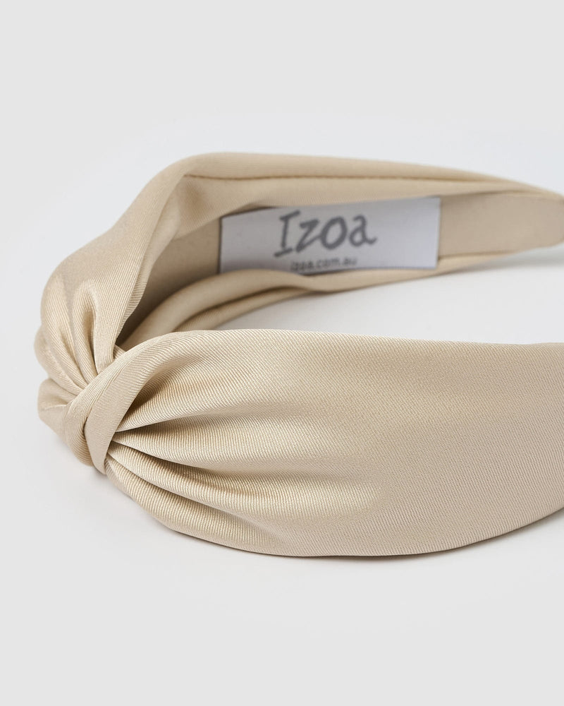 Izoa Helene Headband Beige