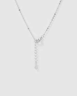 Izoa Kids Alphabet Letter J Necklace Sterling Silver