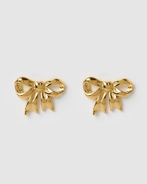 Izoa Maisy Bow Stud Earrings