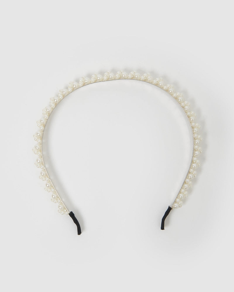 Izoa Margot Headband White