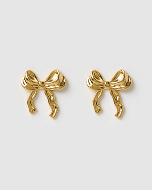 Izoa Marley Bow Stud Earrings