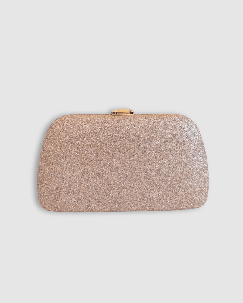 Izoa Rebecca Clutch Rose Gold