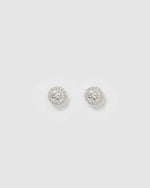 Izoa Kids Remy Stud Earrings Sterling Silver