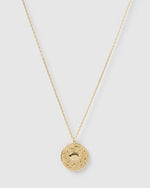 Izoa Star Sign Necklace Cancer Gold