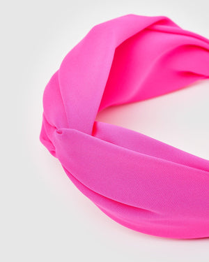 Izoa Taylor Headband Hot Pink