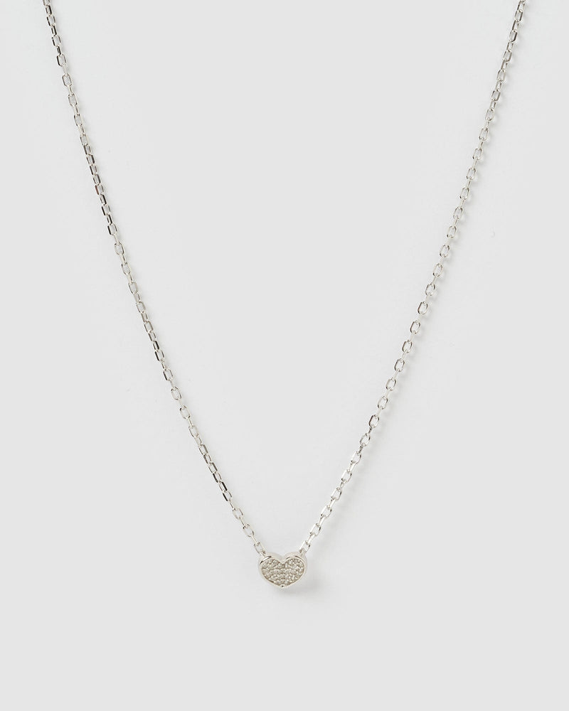 Izoa Tee Necklace Silver