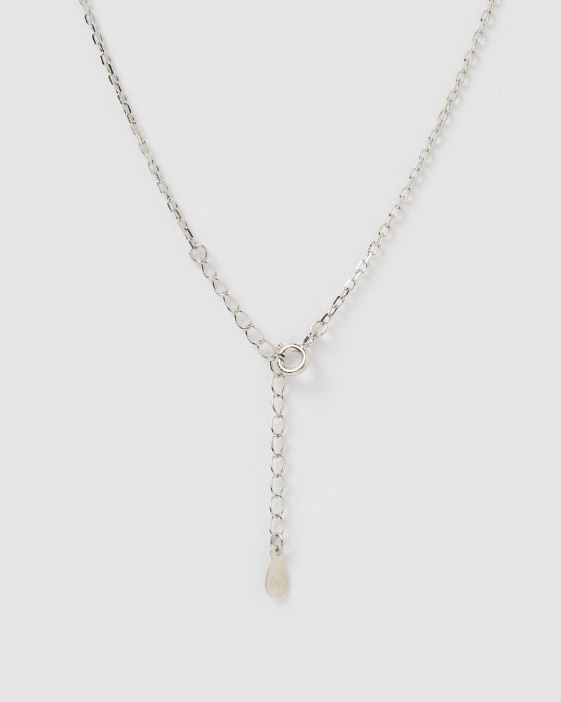 Izoa Tee Necklace Silver