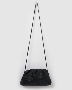 Izoa Vincenza Woven Bag Black