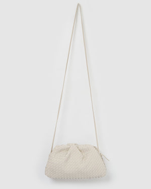 Izoa Vincenza Woven Bag Cream