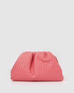 Izoa Vincenza Woven Bag Hot Pink