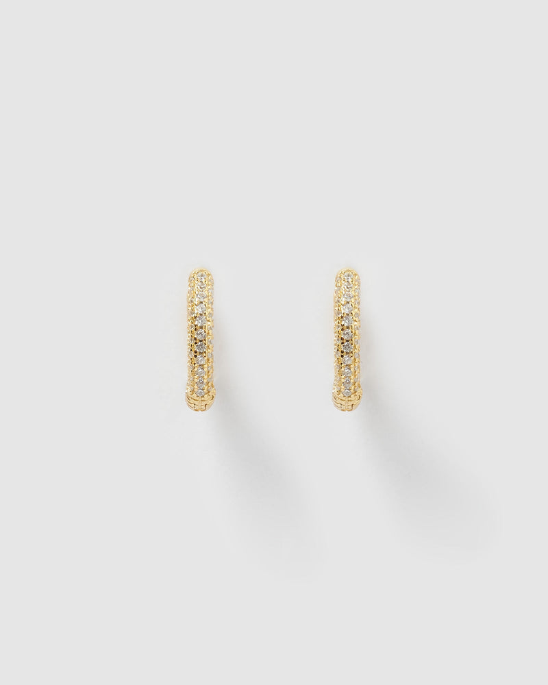 Izoa Wren Huggie Earrings