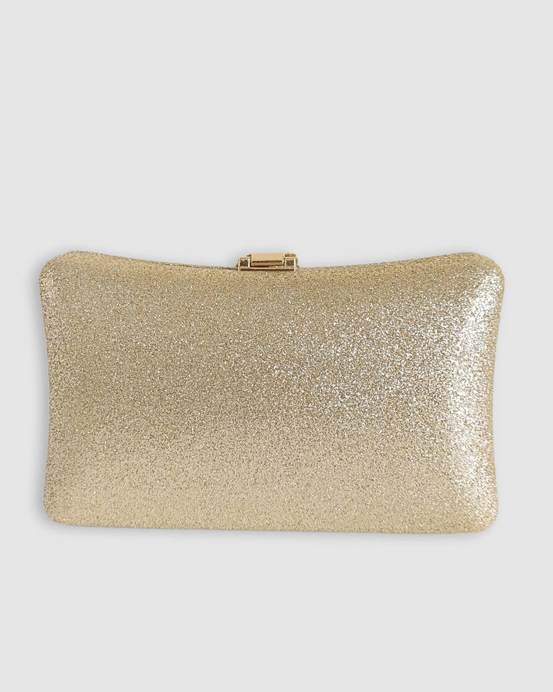 Izoa Hailey Clutch Gold