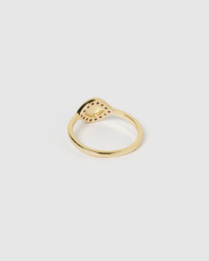 Izoa Jordana Eye Ring Gold