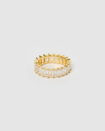 Izoa Jordy Ring Gold Clear