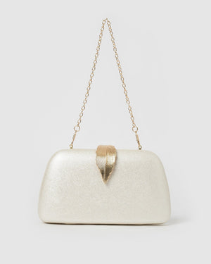 Izoa Rebecca Clutch Ivory