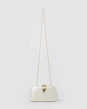 Izoa Rebecca Clutch Ivory