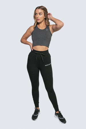 Tenacity Crop - Charcoal S Charcoal