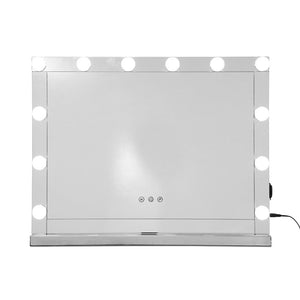 Embellir Makeup Mirror Hollywood with Light Frame Vanity Dimmable Wall 12 LED